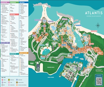 Atlantis Paradise Island Resort Map Layout