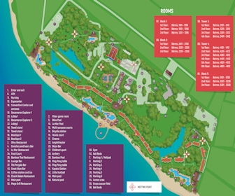 Royal Decameron Salinitas Resort Map Layout