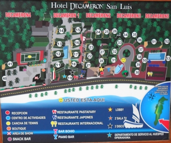 Decameron San Luis Resort Map Layout