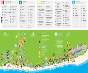 El Dorado Casitas Royale Resort Map Layout
