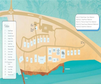 French Leave Resort, Autograph Collection Map Layout