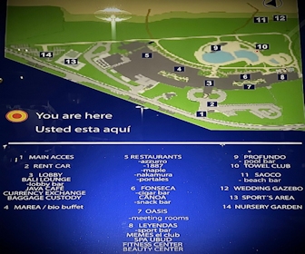 Barcelo Solymar Resort Map Layout