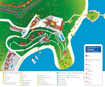 Eurostars Grand Cayacoa Resort Map Layout