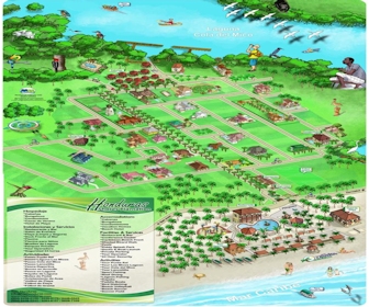 Honduras Shores Plantation Resort Map Layout