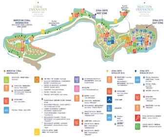 Iberostar Ensenachos Resort Map layout