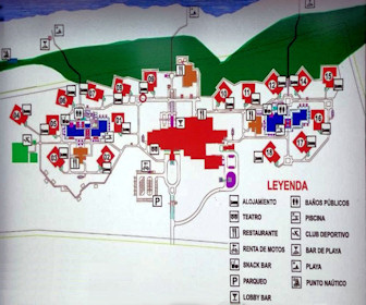 Hotel ROC Casa del Mar Resort Map Layout