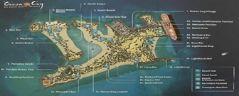 MSC Cruises - Ocean Cay MSC Marine Reserve Map Layout
