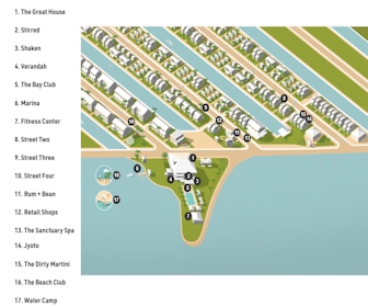 Mahogany Bay Resort & Beach Club, Curio Collection by Hilton Map Layout