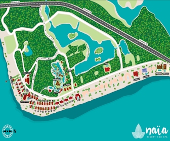 Naïa Resort and Spa Map Layout