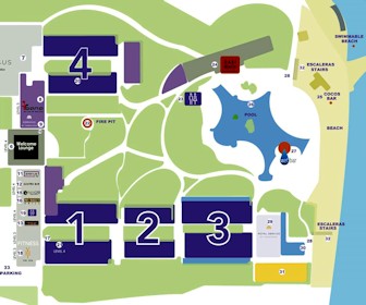 Paradisus by Melia Los Cabos resort Map Layout