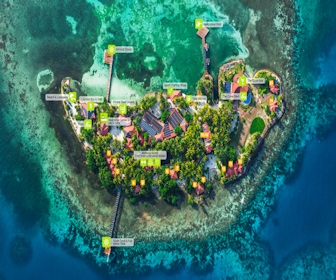 Ray Cay Island Resort Map Layout