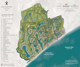 The Buenaventura Golf & Beach Resort Panama Resort Map Layout