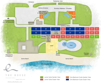 The House, Barbados, An Autograph Collection All-Inclusive Resort - Adults Only Map Layout