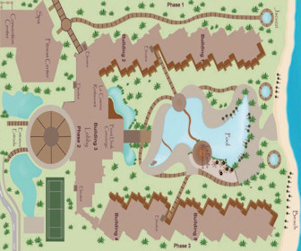 Villa La Estancia Beach Resort & Spa Map Layout